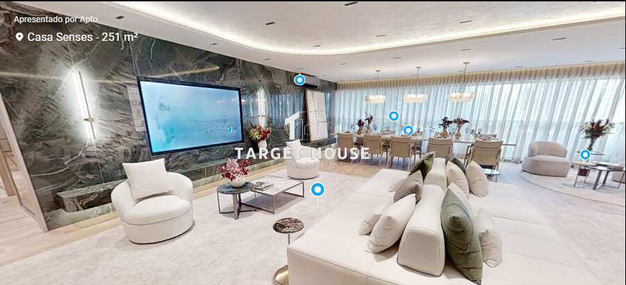 Apartamento de luxo à venda em São Paulo, Brooklin, com 4 quartos, 251m²