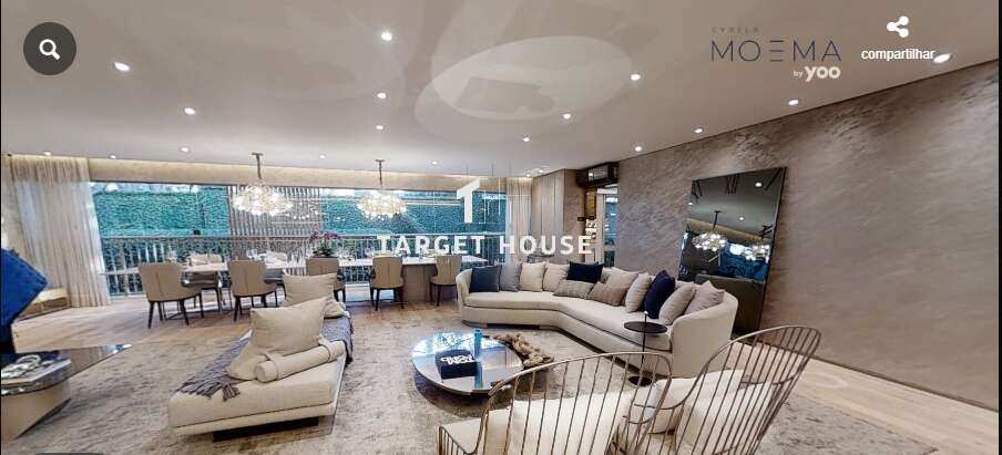 Apartamento de luxo à venda em São Paulo, Moema, com 4 quartos, 269,50m²